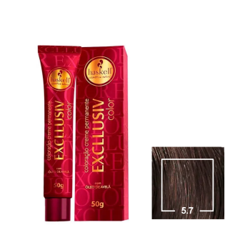 TINTA HASKELL EXCLLUSIV 5.7 CASTANHO CLARO MARROM