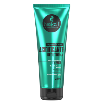 SUPER MÁSCARA HASKELL ACIDIFICANTE REDUTOR 240G
