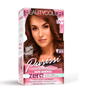 TONALIZANTE BEAUTYCOLOR PURÍSSI 55.46 VERMELHO FATALE