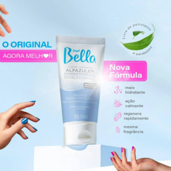CREME CALMANTE DEPIL BELLA AZULENO 50G