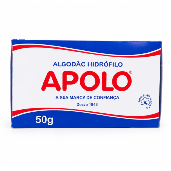 ALGODÃO APOLO CAIXINHA 50G