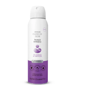 DESODORANTE AEROSOL OBOTICARIO CUIDE-SE BEM PROTECT & BEAUTY 125ML