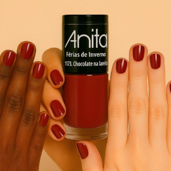 ESMALTE ANITA FÉRIAS DE INVERNO CHOCOLATE NA LAREIRA