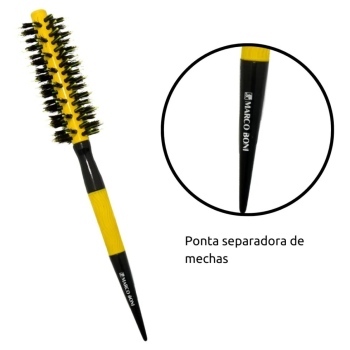 ESCOVA MARCO BONI THERMAL CERAMIC YELLOW BASIC 35MM 7331