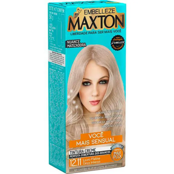 TINTA MAXTON 12.11 LOURO PLATINA CINZA INTENSO