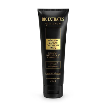 MÁSCARA BIO EXTRATUS COLORANTE PRETO 250G
