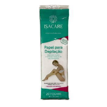 PAPEL PARA DEPILAÇÃO ISACARE TNT C/20