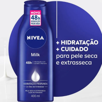 HIDRATANTE CORPORAL NIVEA MILK 400ML