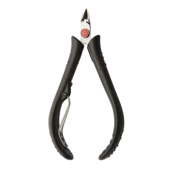 ALICATE MUNDIAL PARA CUTICULAS PONTO VERMELHO PRETO