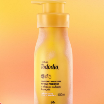 HIDRATANTE CORPORAL NATURA TODODIA LIMÃO SICILIANO E FLOR DE GARDÊNIA 400ML