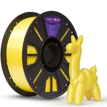 Filamento PLA Amarelo V-Silk - 1kg