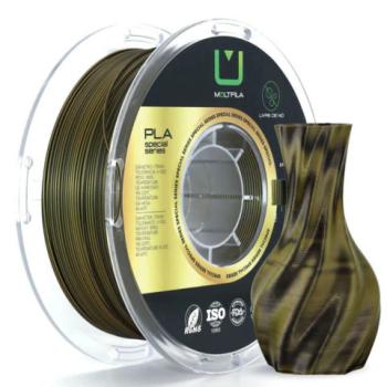 FILAMENTO PLA SATURNO DOURADO E PRETO