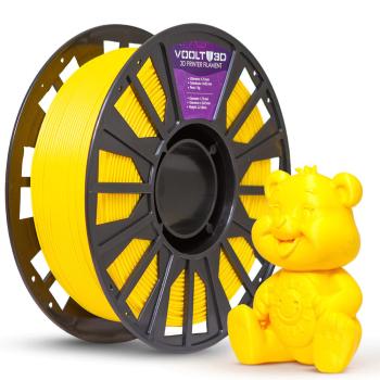 Filamento PLA Amarelo Solido - 1kg