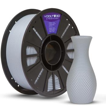 Filamento PLA Cinza Claro Velvet - 1kg