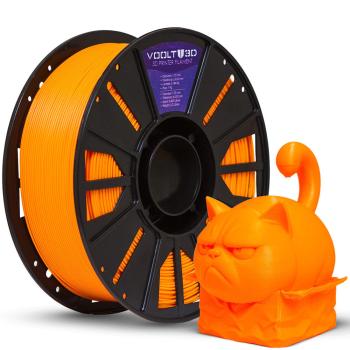 Filamento PLA Laranja Solido - 1kg