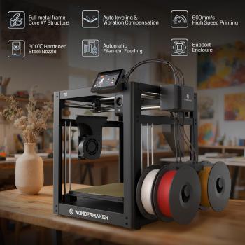 IMPRESSORA 3D WONDERMAKER ZR 300×300×300 MM