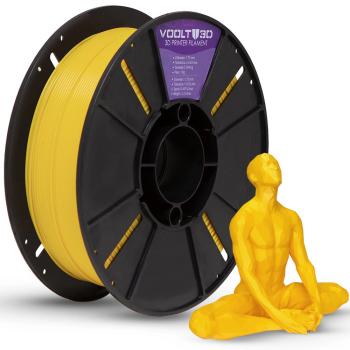 Filamento PLA Amarelo Velvet - 1kg
