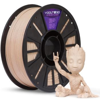 Filamento PLA com Madeira Pinus - 1kg