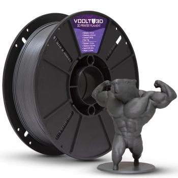 Filamento PLA Cinza Grafite Velvet - 1kg