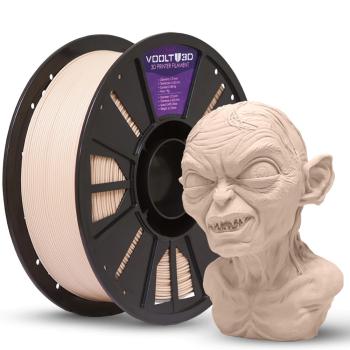 Filamento PLA Bege Caucasiano Velvet - 1kg