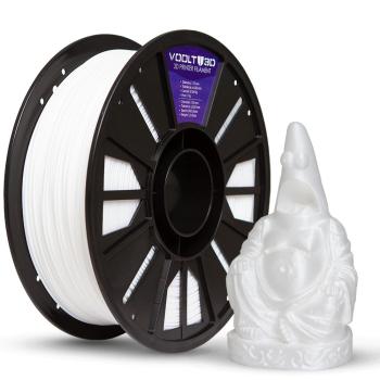 Filamento PLA Branco Off White Velvet - 1Kg
