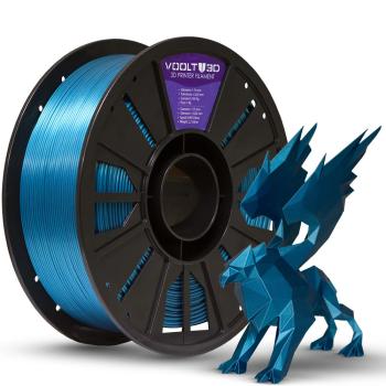 Filamento PLA Azul Metalizado V-Silk - 1kg