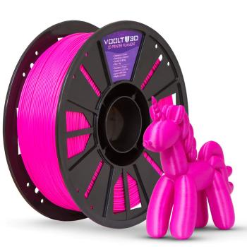 Filamento PLA Rosa Purpura Solido - 1kg