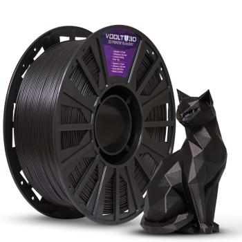Filamento PLA Preto Solido - 1kg