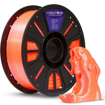 Filamento PLA Salmao Neon V-Silk - 1kg