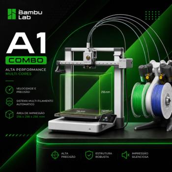 IMPRESSORA 3D  A1 COMBO-BAMBULAB