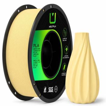 FILAMENTO PLA MATTE AMARELO CREME