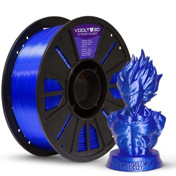 Filamento PLA Azul Safira V-Silk - 1kg