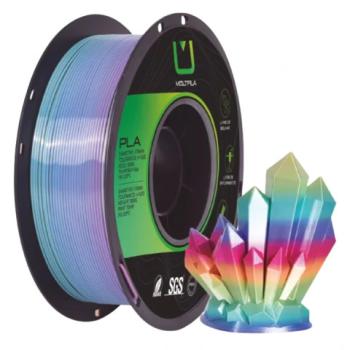 FILAMENTO PLA CRISTAL RAINBOW CORAL