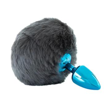 Plug Azul Pompom Medio Hard - HA115