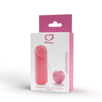 Conjunto Pompoar Com Vibro 1 Bola Sexy Fantasy - 195