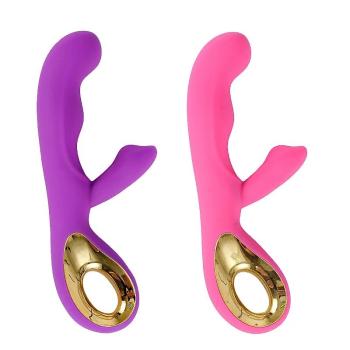 Vibrador para Ponto G e Clitóris com 10 Modos de Vibração - 8144