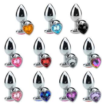 Plug Anal Pequeno Coração - 5848