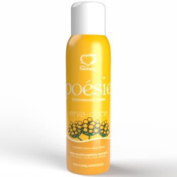 Desodorante Íntimo Erva Doce 150ml Poesie Sexy Fantasy - Ae002