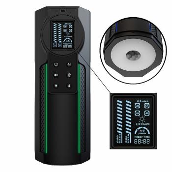 Masturbador Lanterna SI Vai e Vem com Voz e LED - 8657