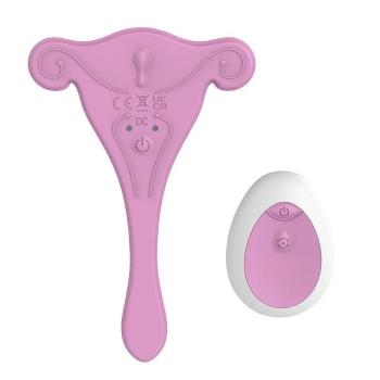 Vibrador de Calcinha Recarregável Com Controle Green Baby - 7628