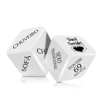 Dado Jogo Cubo do Amor Hot C/2un Sexy Fantasy - Br004