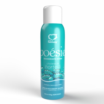 Desodorante Íntimo Poésie Chiclete de Hortelã 150Ml Sexy Fantasy - AE005