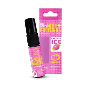 Garganta Muito Mais Profunda Chiclete Ice 15ml Sexy Fantasy - 5036