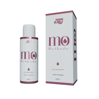 Molhada Gel Deslizante Excitante Framboesa 50ml Pepper Blend - PB543