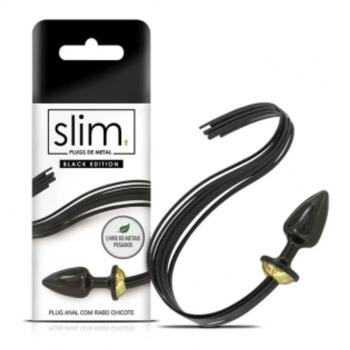 Plug Anal Com Rabo Chicote Slim Sexy Fantasy - Mt053