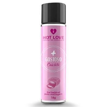 + Gostoso Gel Beijável 18g Chiclete Hot Love - 23275