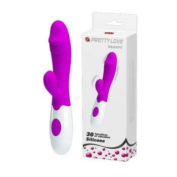 Vibrador Silicone Duplo Motor C/30v - 5221
