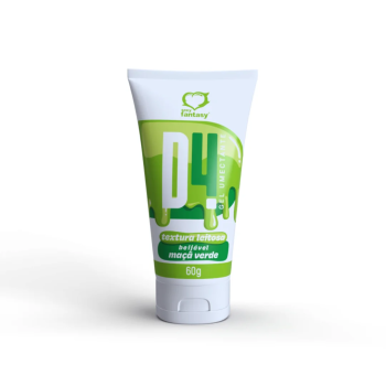 D4 Gel Com Textura Leitosa Beijável Maçã Verde 60g Sexy Fantasy - 4007
