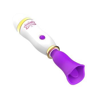 Vibrador de Pulsação com Língua SI - 12 Modos Recarregável - 8211