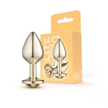 Plug Anal Dourado Com Pedra Dourada M Sexy Fantasy - 254